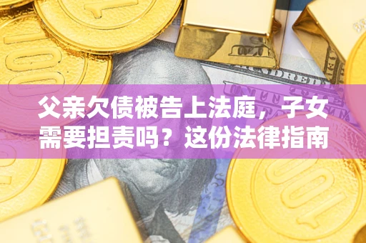 武汉父亲欠债被告上法庭，子女需要担责吗？这份法律指南必须看完