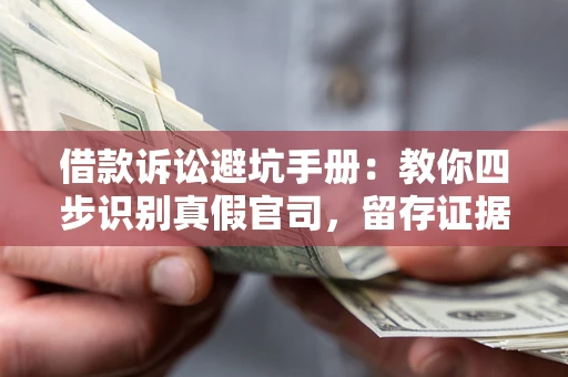 武汉借款诉讼避坑手册：教你四步识别真假官司，留存证据不踩雷