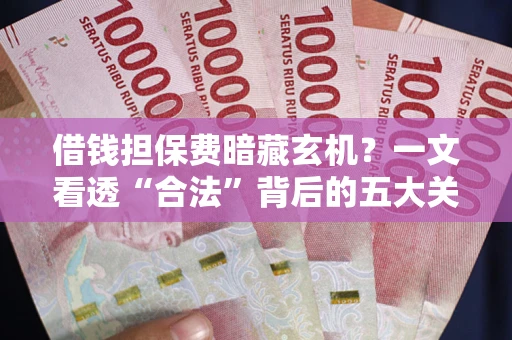 武汉借钱担保费暗藏玄机？一文看透“合法”背后的五大关键陷阱