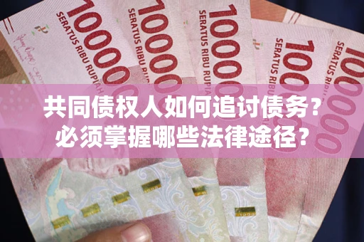 武汉共同债权人如何追讨债务？必须掌握哪些法律途径？