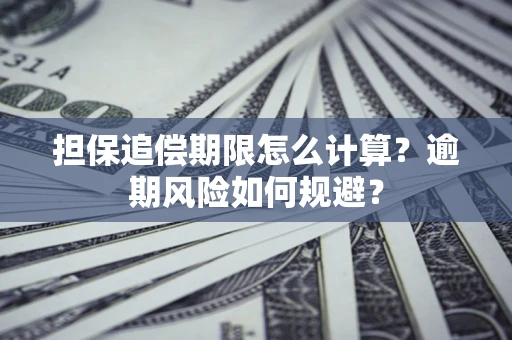 武汉担保追偿期限怎么计算？逾期风险如何规避？