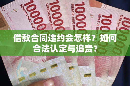 武汉借款合同违约会怎样？如何合法认定与追责？